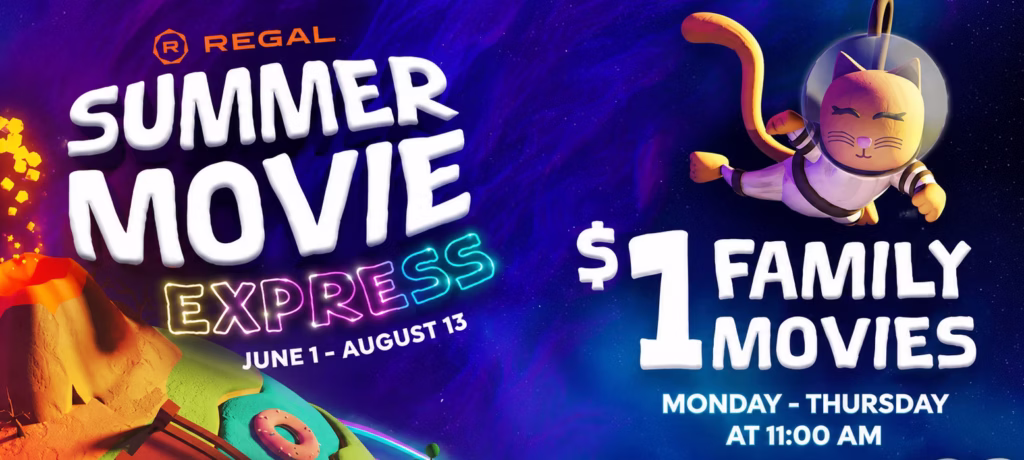 summer movie express regal 2026
