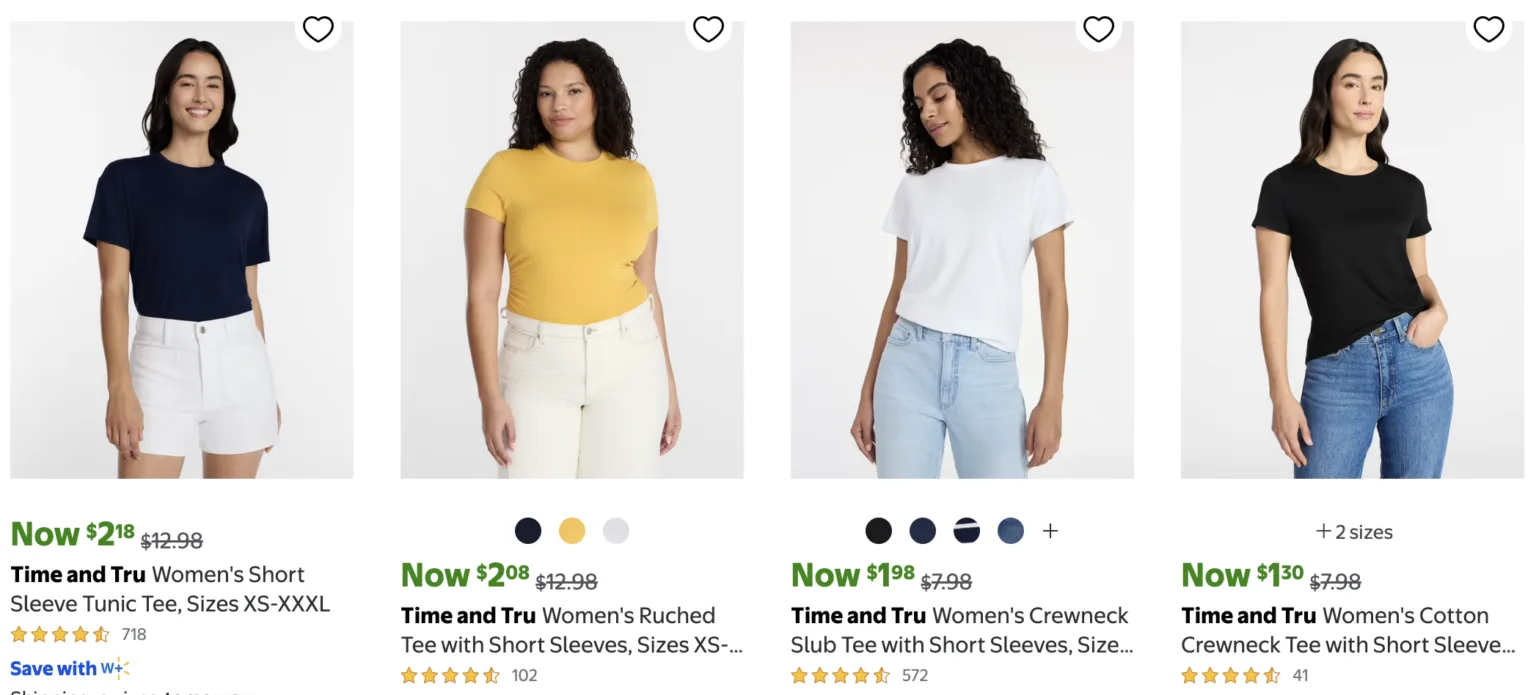 time tru walmart deals
