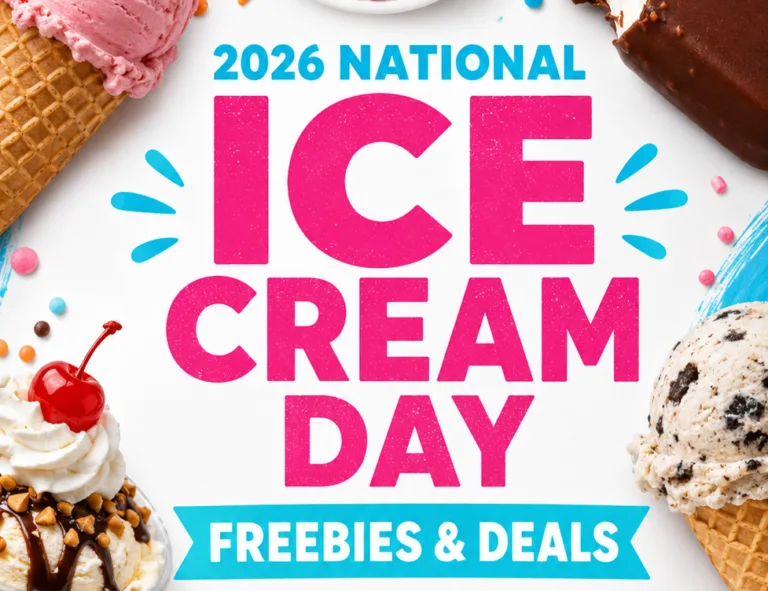 national ice cream day freebies deals 2026