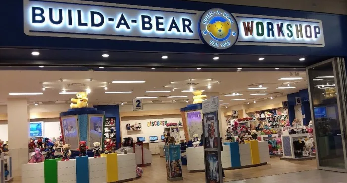 Build-A-Bear Workshop store interior view.