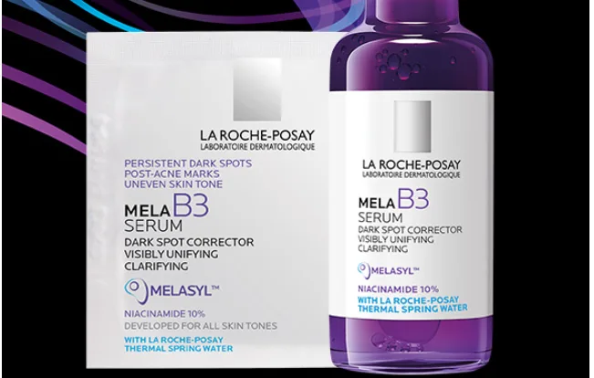 La Roche-Posay Mela B3 serum for dark spots.