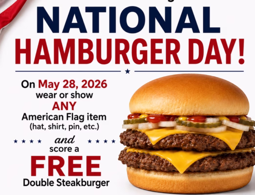 steak shake 20256national hamburger day offer