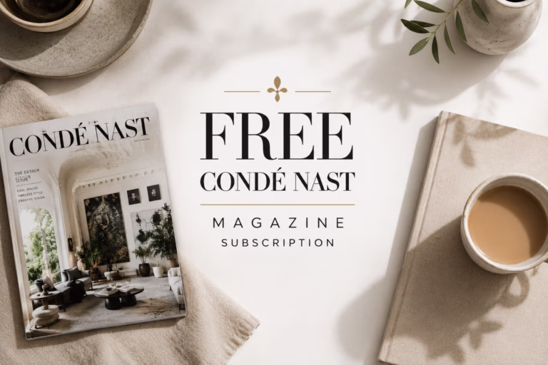 free condé nast magazine subscription
