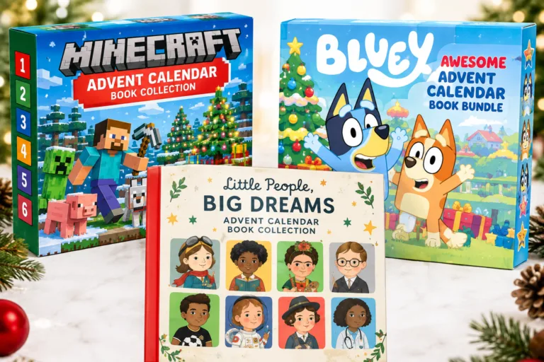 Minecraft bluey advent calendars