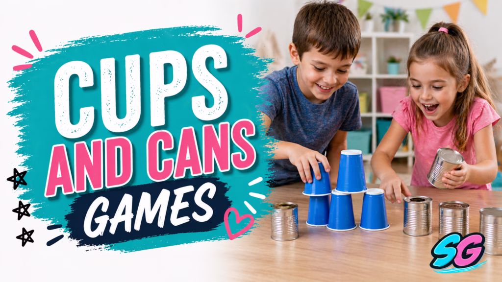 cups and cans games for kids