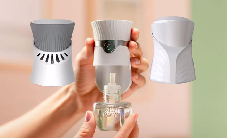 Air Wick oil refills and scented devices.