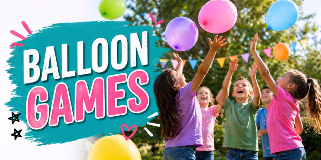 free balloon games for kids