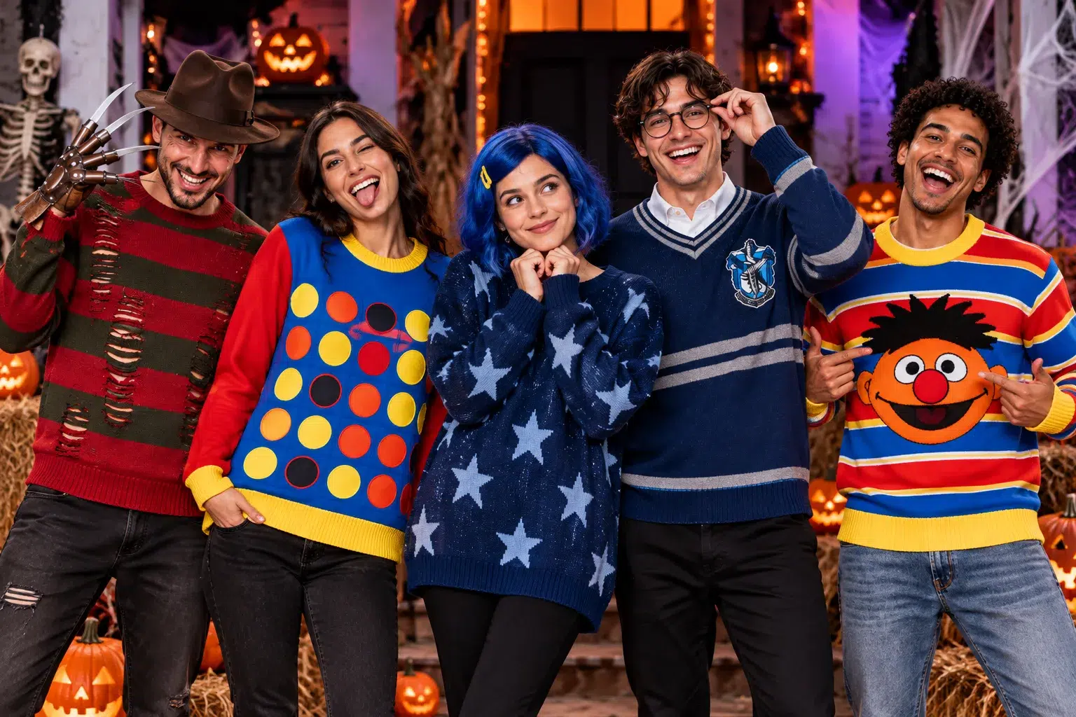 ugly halloween sweaters ugly halloween sweaters