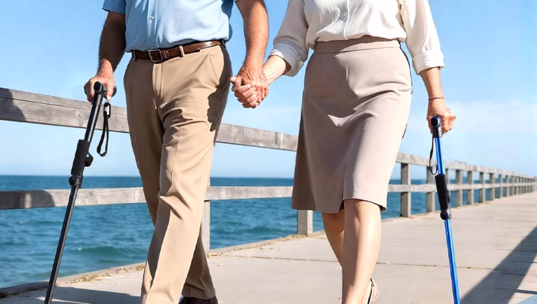 adjustable walking cane