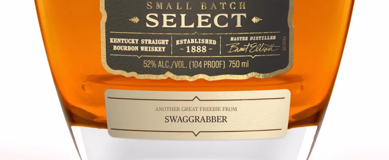 four roses free personalized label