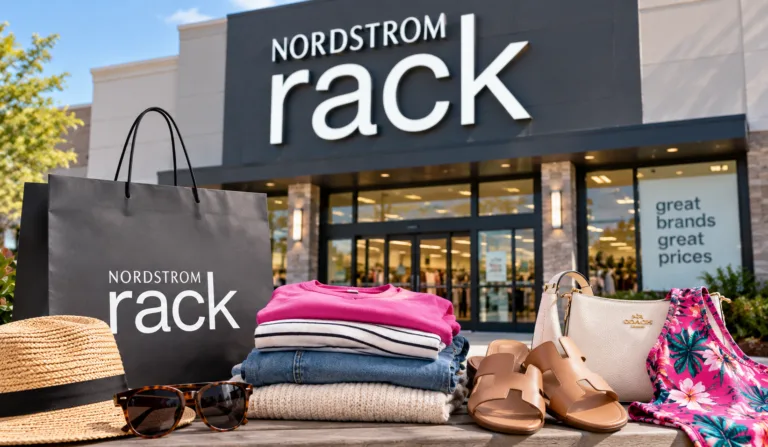 nordstrom rack summer shopping display