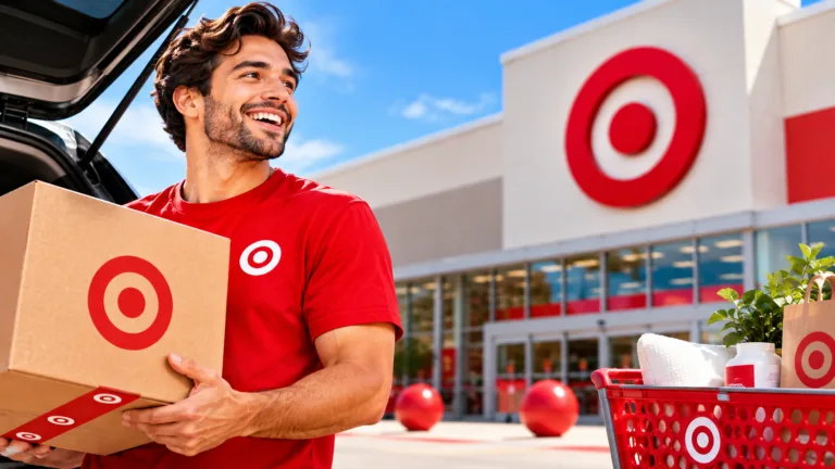 target curbside delivery hero scene
