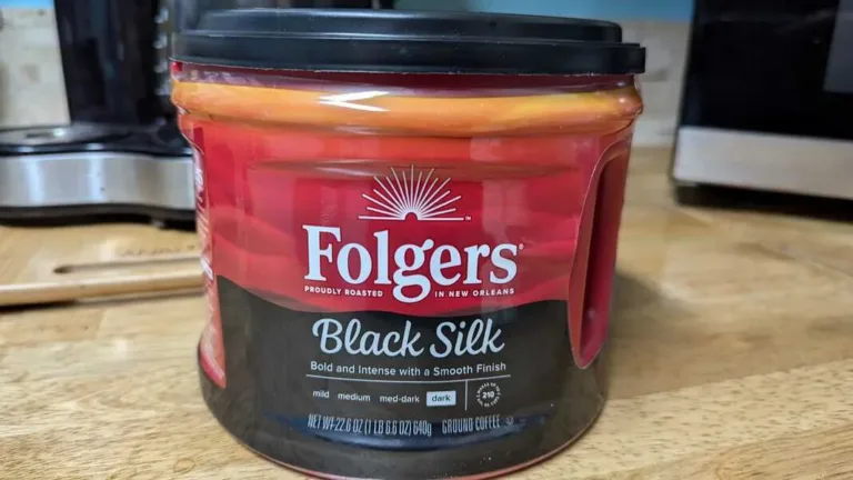 folgers coffee on counter