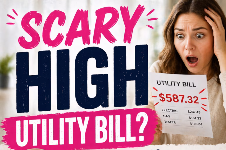scary high utility bill