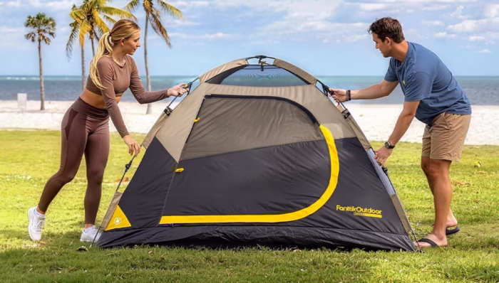 fantikk person instant dome tent