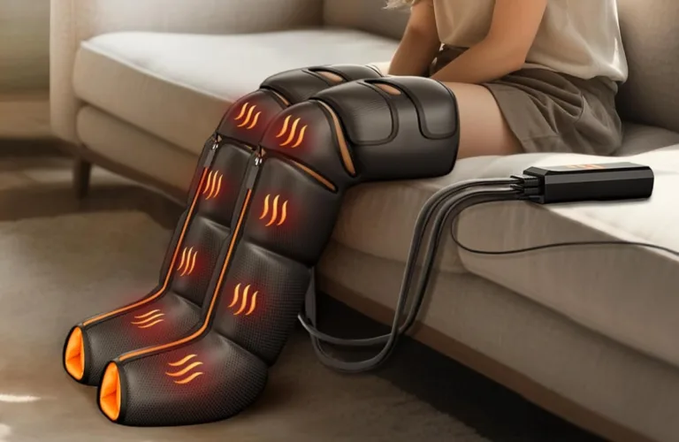 jzbrain full leg massager with heat and compression