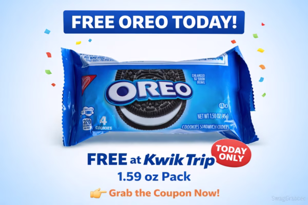 kwik trip free oreo mar 26