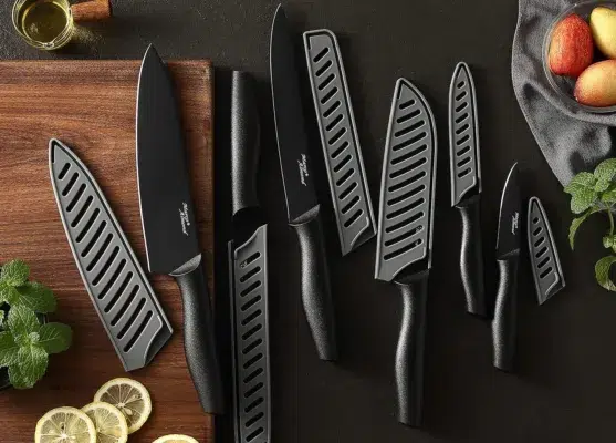 marco almond kitchen knife set marco almond kitchen knife set