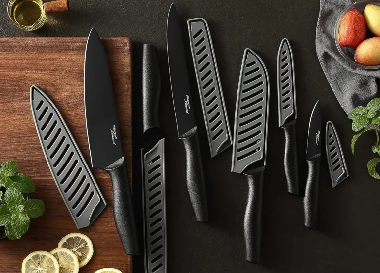 marco almond kitchen knife set