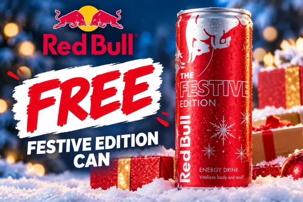 red bull festive edition giveaway