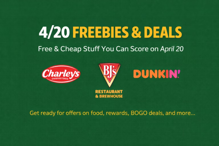 4 20 freebies deals 2026