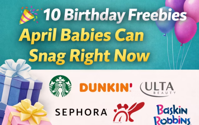 april birthday freebies