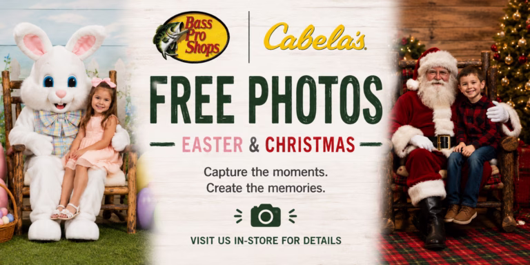 free bass pro cabelas photo events