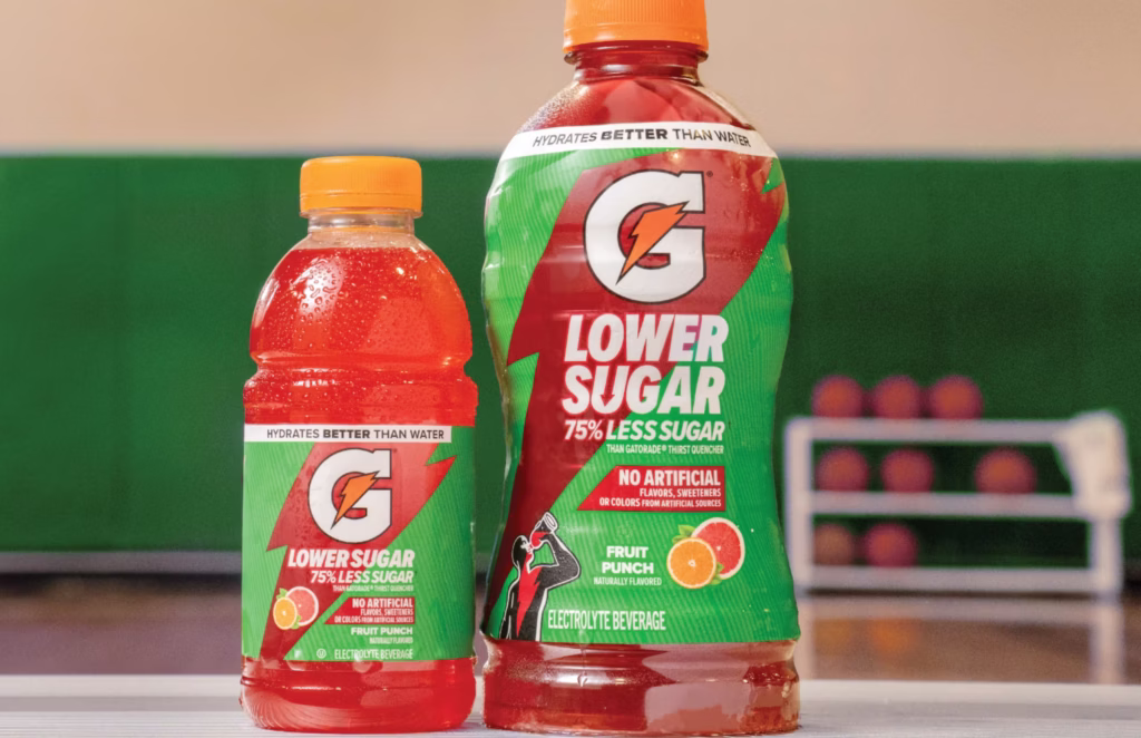free gatorade lower sugar 28 oz