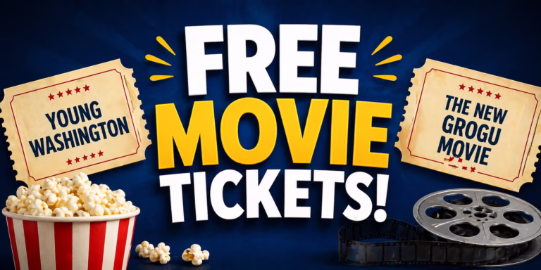 free movie tickets grogu washingtong
