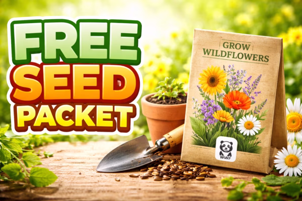 free seed packet from world wildlife