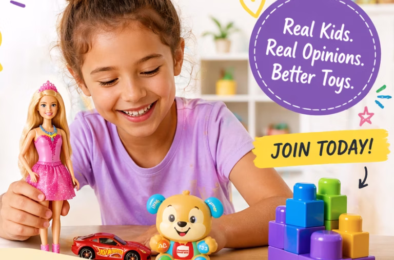 mattel imagination center toy testing program — free toys for kids