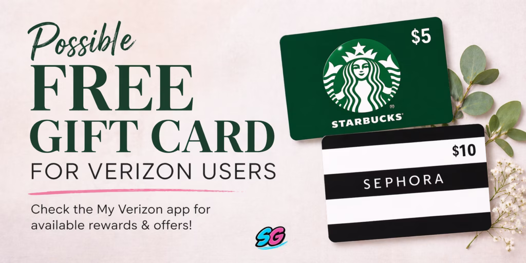 verizon free gift card options