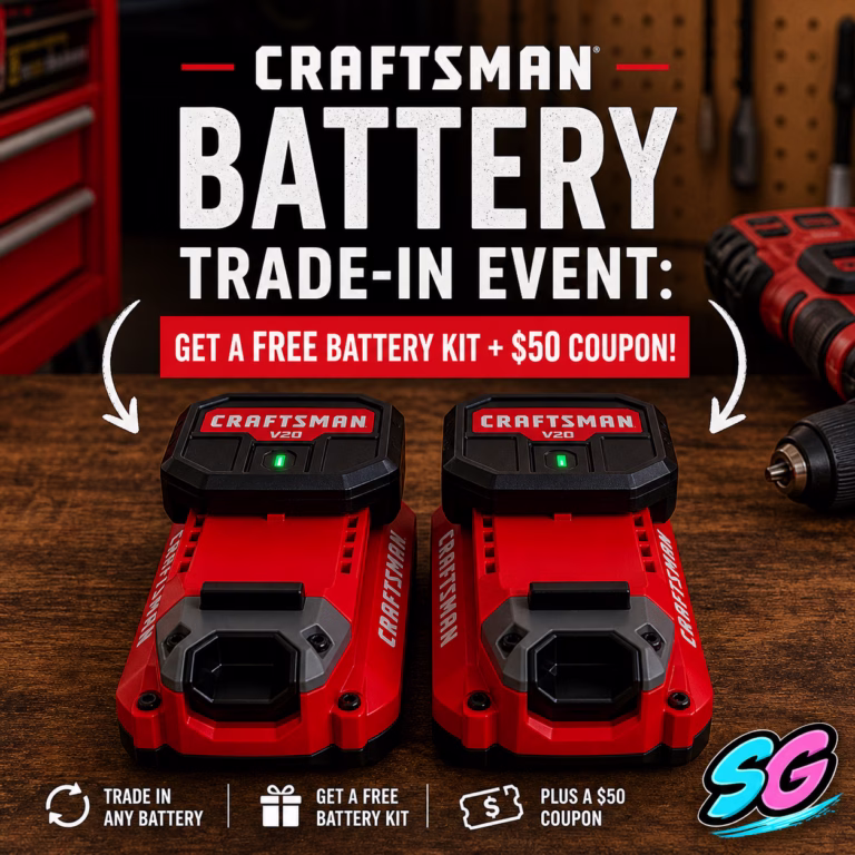 craftsman battery trade in event 2026