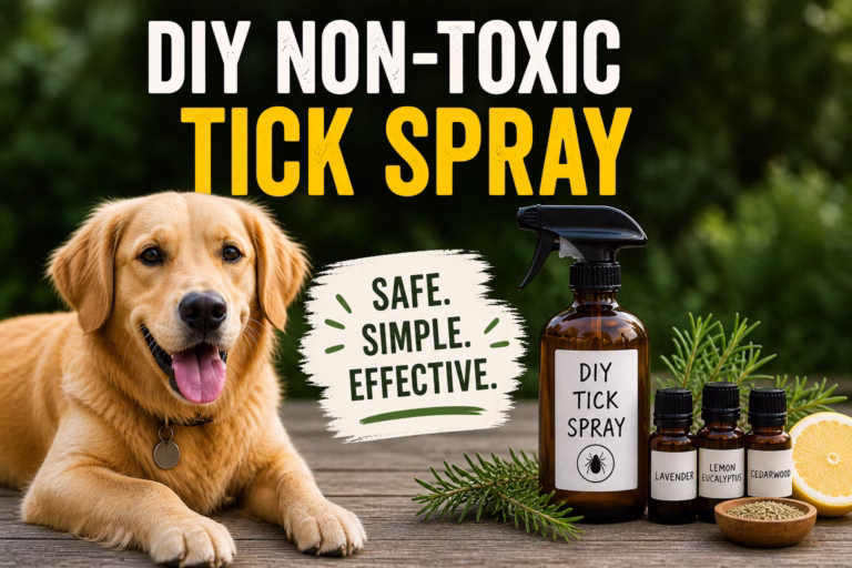 diy non toxic tick spray for dogs