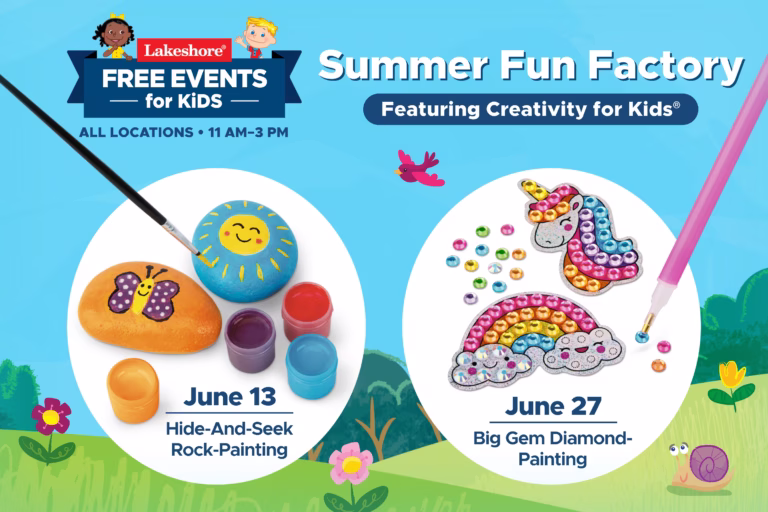 free hide and seek rock painting event