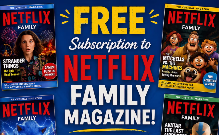 free netflix family magazine