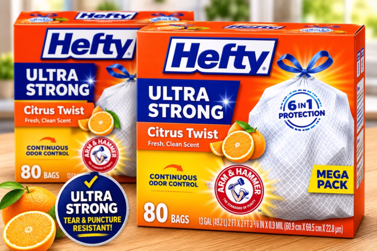 hefty ultra strong citrus twist packaging