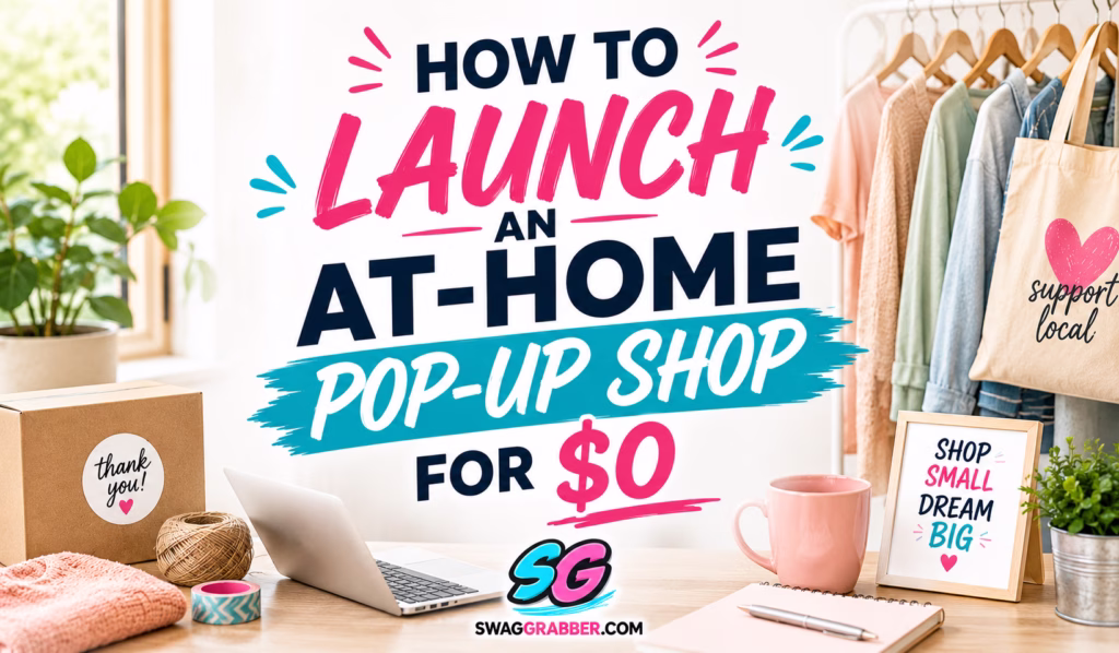 how to launch an at home pop up shop for 0