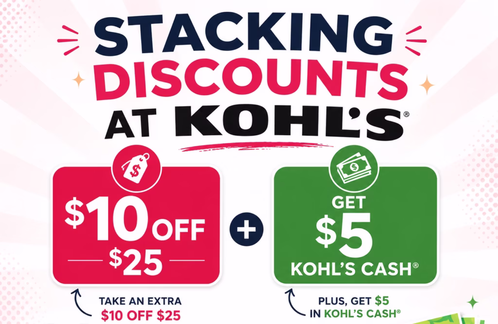 kohl's memorial stacking 2026