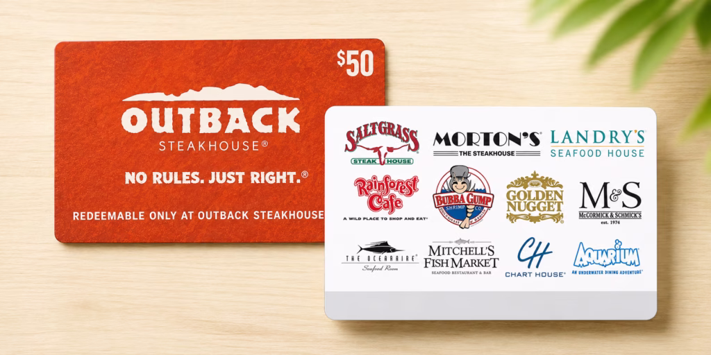 outback and sams club gift card deals