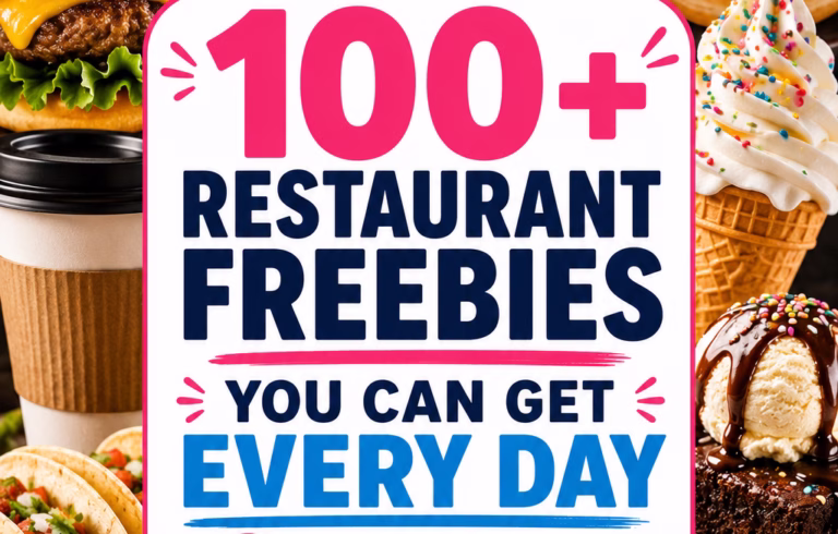 100 restaurant freebies