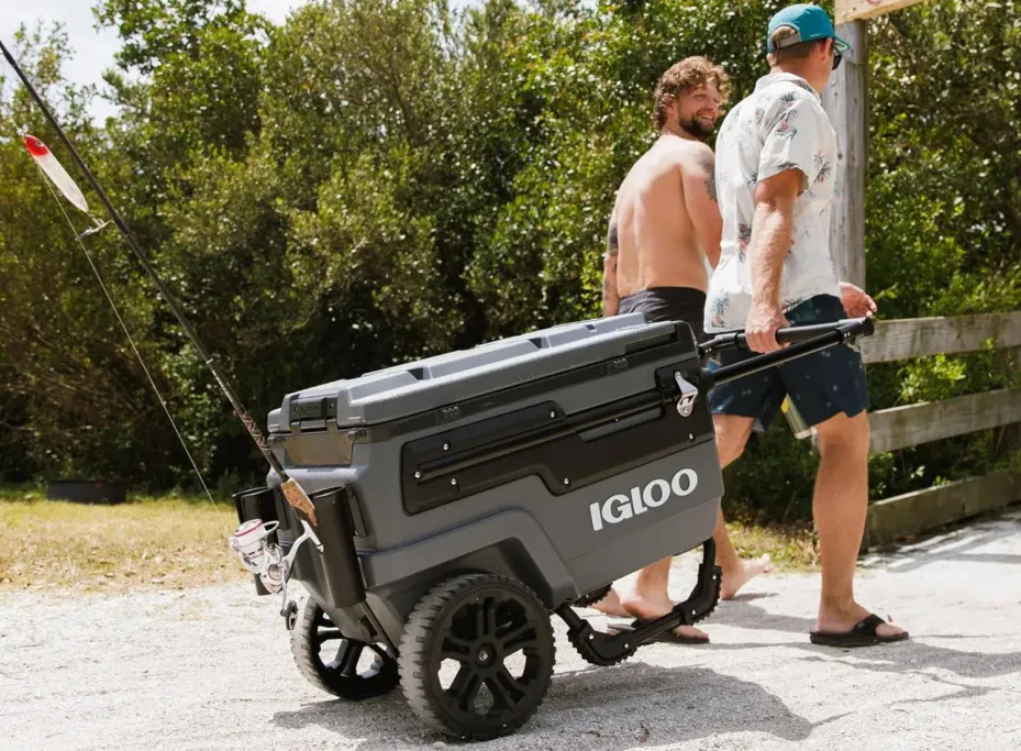 igloo trailmate journey 70qt wheeled cooler