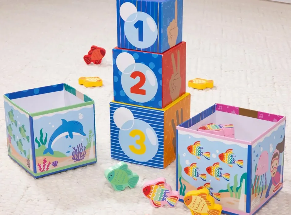 melissa doug ms. rachel sort and count nesting and stacking blocks