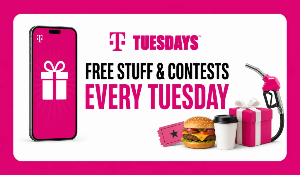 t mobile tuesday free stuff contests