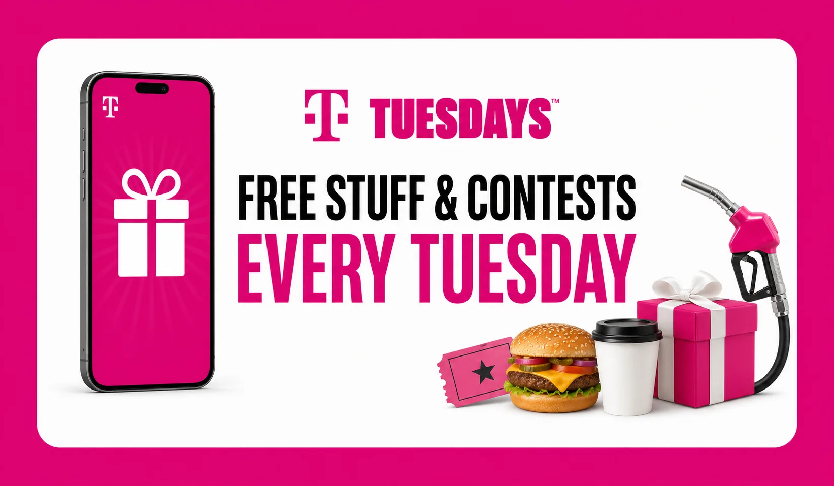t mobile tuesday free stuff contests