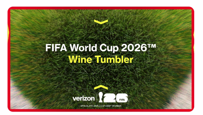 verizon fifa tumbler