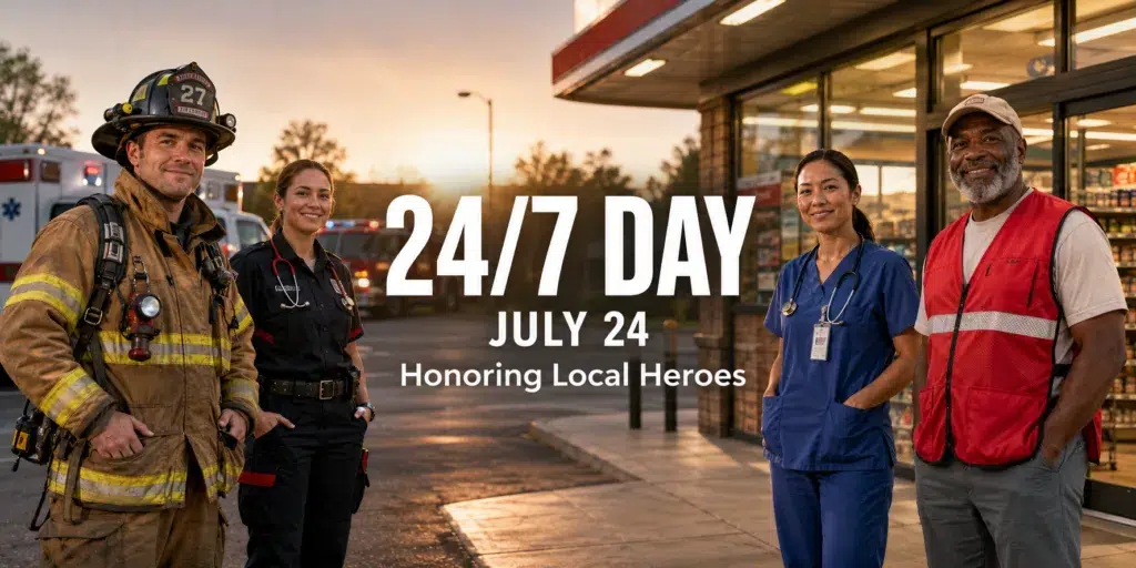 24 7 day honors local heroes