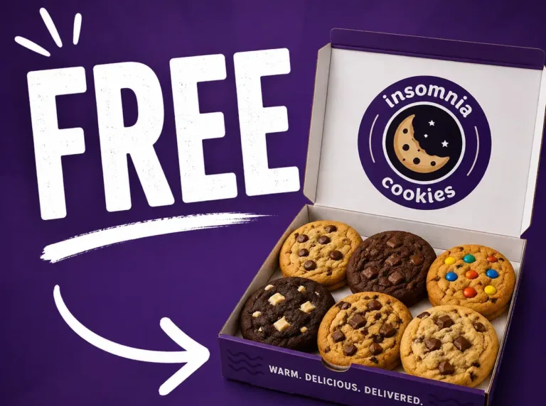 free insomnia cookies for college kids