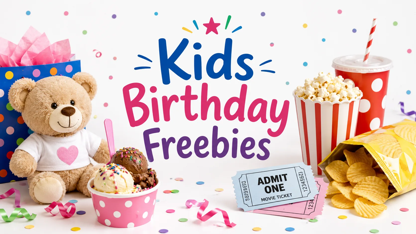 kids birthday freebies