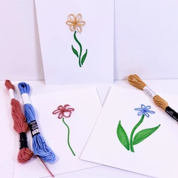 lazy daisy embroidery